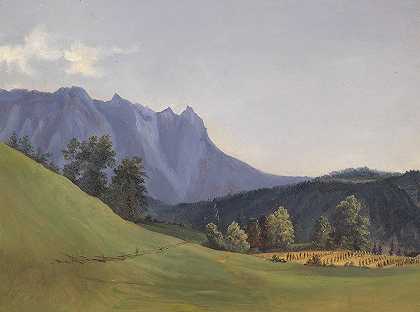 森辛伯奇`Sengsengebirge by Anton Hansch