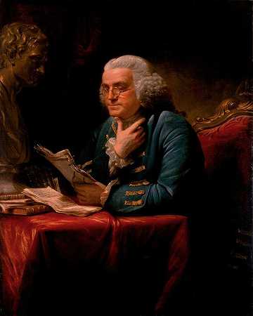 本杰明·富兰克林`Benjamin Franklin by David Martin