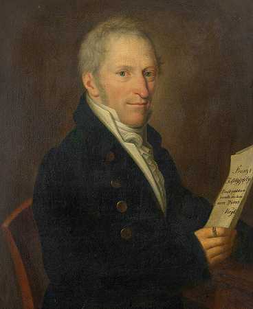 菲利普·冯·杰克尔，地方法官`Philipp von Jeckl, Magistratsrat (1817) by Johann Baptist Hoechle