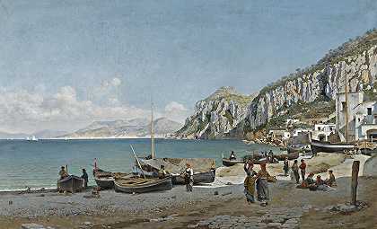 卡普里`Capri (1882) by Federico del Campo