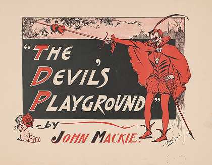 魔鬼s游乐场`The devils playground (1890) by A.W.B. Lincoln