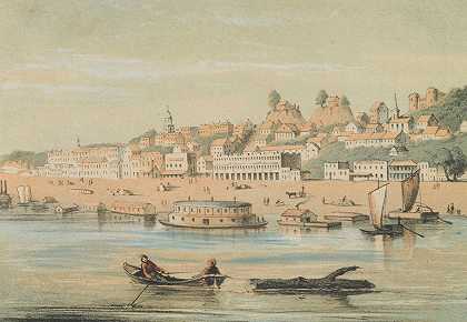 维克斯堡`Vicksburg (1854–58) by Henry Lewis