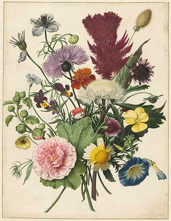 一束花`Bouquet of Flowers (1680)