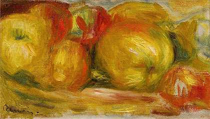 皮埃尔·奥古斯特·雷诺阿的《小静物》`Petite nature morte (circa 1900~10) by Pierre-Auguste Renoir