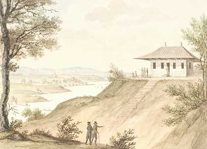 亨特奖瑞士之家`Schweizerhuset ved Jægerspris (1799) by Søren L. Lange