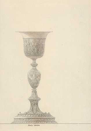 拿破仑一世加冕礼圣杯`Chalice for the Coronation of Napoleon I (1804) by Charles Percier