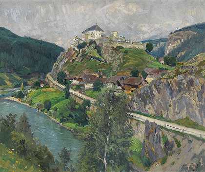 松嫩堡`Die Sonnenburg (1906) by Anton Nowak