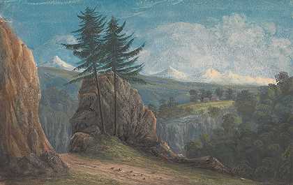 伯尔尼州（瑞士）`Canton~ Berne (Switzerland) (ca. 1817) by Isaac Weld