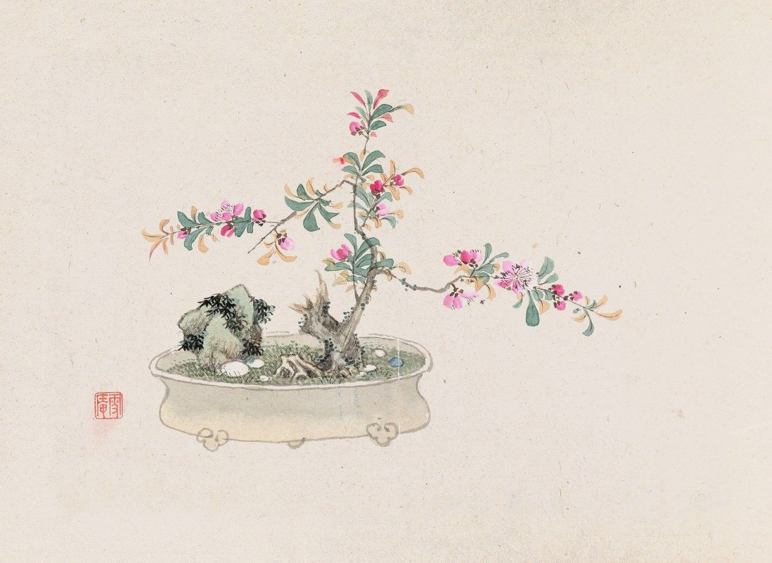 盆景卡本祖，Pl.27`Bonsai kabenzu, Pl.27 (1868~1912)