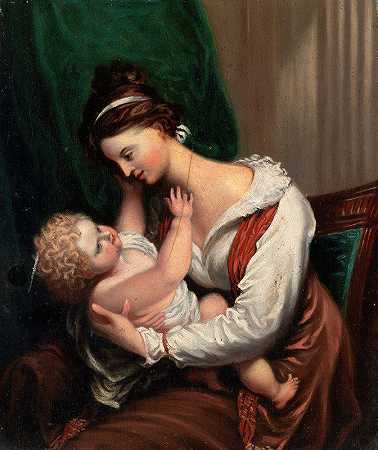 母子`Mother and Child (mid~19th century)