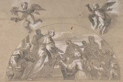 圣卡尔·博罗密欧`Saint Carl Borromäus (late 17th–18th century) by Melchior Steidl