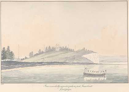 乔治亚海峡汤森港`Port Townshend, Strait of Georgia by Charles Hamilton Smith