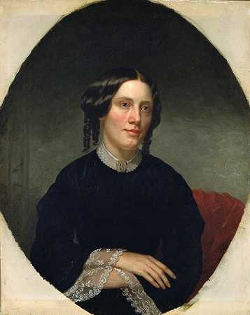 哈丽特·比彻·斯托`Harriet Beecher Stowe by Alanson Fisher