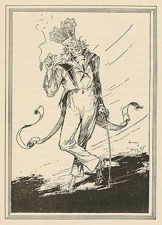 海精灵pl 36`The sea fairies pl 36 (1911) by John Rea Neill