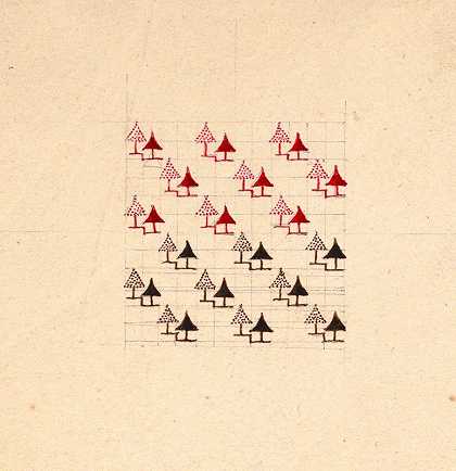 印花织物的几何设计`Geometric design for printed textile (1800–1818)