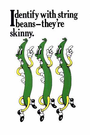 认同菜豆——它们你很瘦`Identify with string beans~ theyre skinny by National Institutes of Health