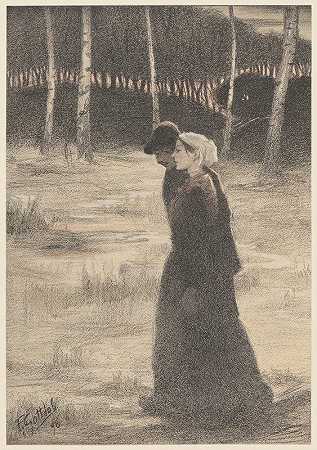 拉诺`La Promise (1898) by Fernand Louis Gottlob