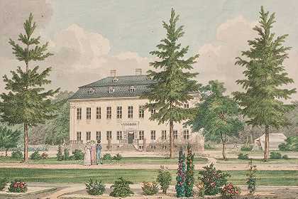 夏洛特朗德槽`Charlottenlund Slot (1825 – 1826) by Jens Holm