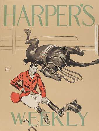 哈珀s周刊11月12日`Harpers Weekly; November 12th (1894) by William Sullivant Vanderbilt Allen