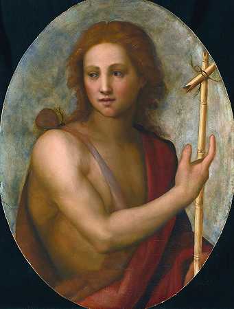 圣约翰浸信会`Saint John The Baptist (first half of the 16th Century) by Florentine School