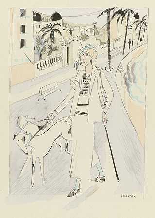 戛纳帕尔-罗杰-查斯特尔`Cannes ; Par Roger Chastel (1924) by Martin