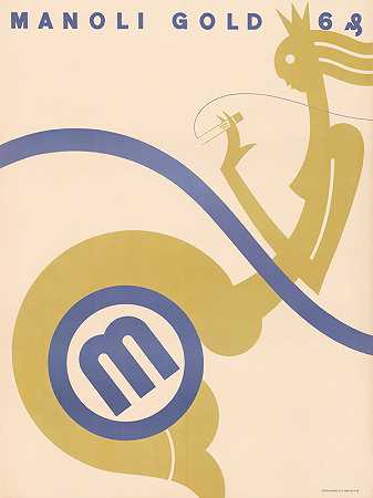 马诺利黄金6₰`Manoli Gold 6 ₰ (1929) by Wilhelm Deffke
