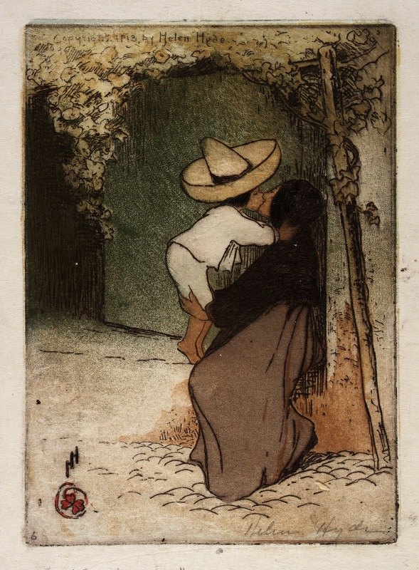 在墨西哥`In Mexico (1913) by Helen Hyde
