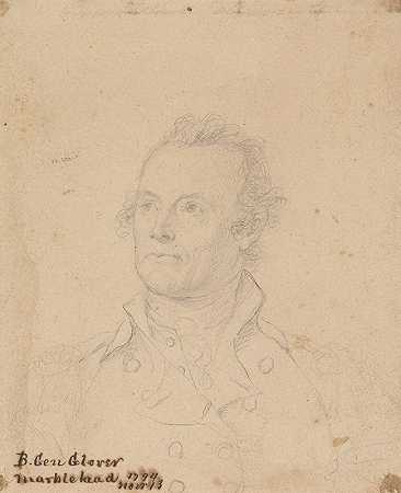 约翰·格洛弗准将`Brigadier General John Glover (1794) by John Trumbull
