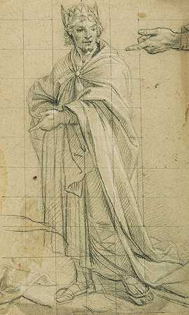 弗里加国王迈达斯`Midas, King of Phrygia (1655) by Nicolas Mignard