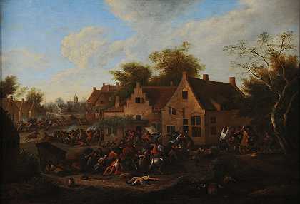 佛兰德斯战争`La guerre en Flandre (1705~1710) by Charles Breydel