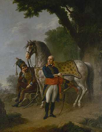 勒塞文将军（1741-1808）`Le général Servan (1741~1808) (1800) by Louis Lafitte