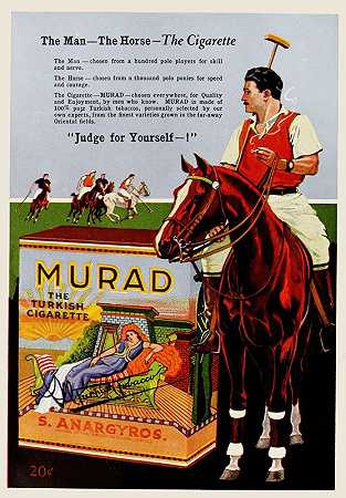 穆拉德，那个男人，马，香烟`Murad, The Man~The Horse~The Cigarette (1921)