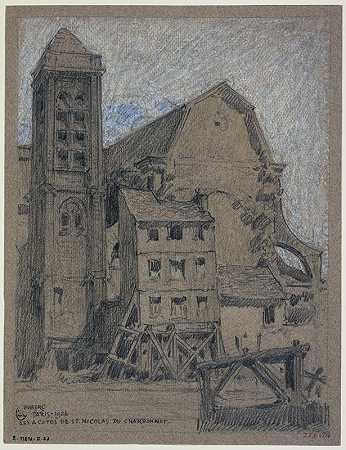 圣尼古拉教堂`Léglise Saint Nicolas du Chardonnet (1926) by Ferdinand Boberg