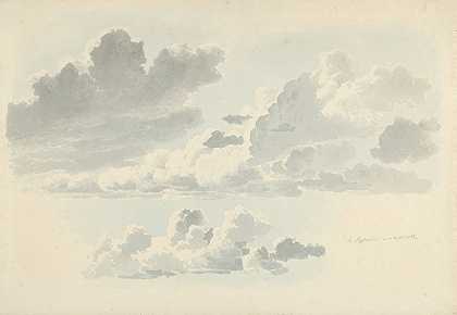 云研究`Wolkenstudies (1778 ~ 1847) by Josephus Augustus Knip