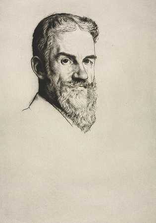 萧伯纳`George Bernard Shaw (1907) by William Strang