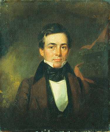 史蒂文斯·汤姆森·梅森`Stevens Thomson Mason (ca. 1837) by Thomas Mickell Burnham