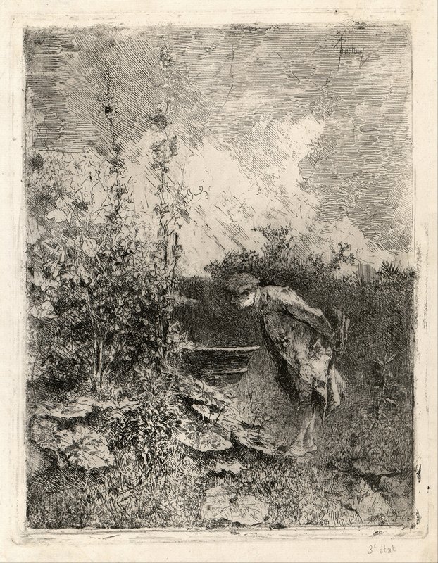 植物学家`The Botanist (1868~1869) by Mariano Fortuny Marsal