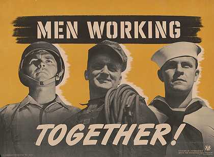 男人们一起工作！`Men working together! (1941)