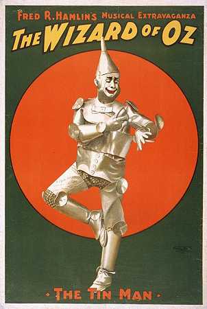 弗雷德·R·哈姆林《绿野仙踪》的音乐盛典`Fred R. Hamlins musical extravaganza, The wizard of Oz (1903) by U.S. Lithograph Co.