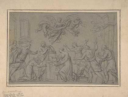 基督降生记`The Nativity by Louis Licherie de Beurie