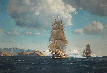 公海战役`Battle on High Seas by Michael Zeno Diemer