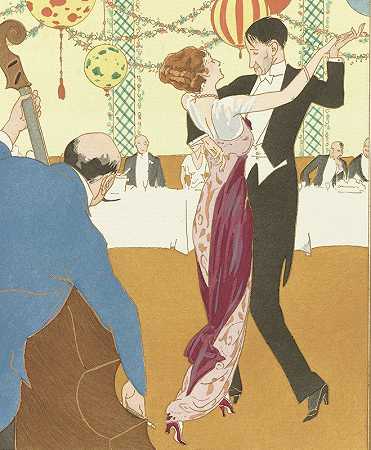 雷德芬探戈长袍`Robe de tango de Redfern (1914)
