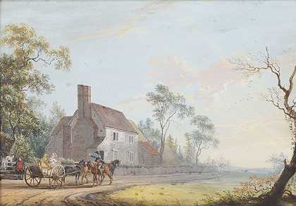 早晨`Morning (1769) by Paul Sandby