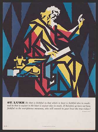 圣卢克`St. Luke (1962) by Joseph Binder