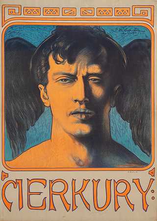 水银`Merkury (1910) by Feliks Wygrzywalski