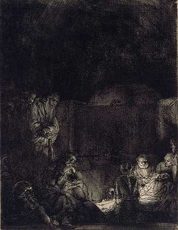 埋葬`The Entombment (1654) by Rembrandt van Rijn