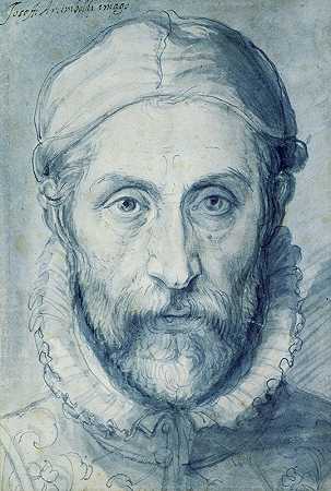 自画像`Self Portrait (1570) by Giuseppe Arcimboldo