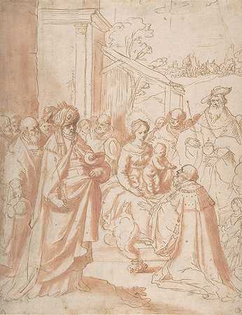 三博士来朝`Adoration of the Magi by Frans Francken the Younger