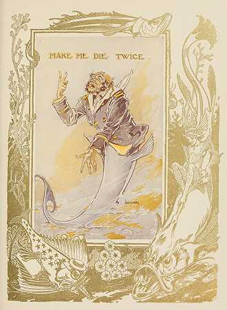 海精灵`The sea fairies pl 21 (1911) by John Rea Neill
