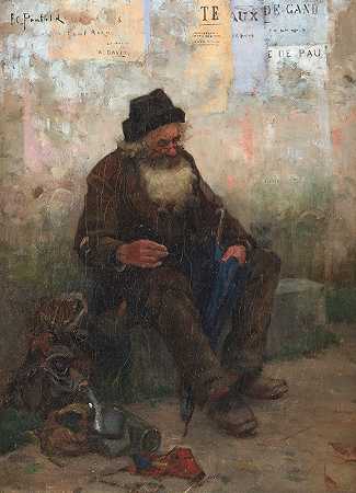 老乞丐`The Old Beggar by Frank C. Penfold